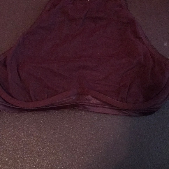 Victoria’s Secret High Neck Purple Bralette - Picture 3 of 3